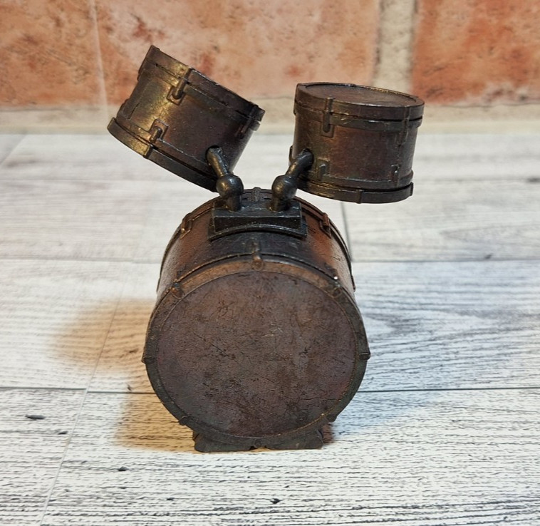Vintage Die-Cast Pencil Sharpener DRUM SET, Hong Kong