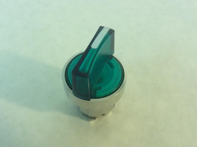 204215 New-No Box; Square D ZB4BD403 Selector Switch Head; 2-POS; Spring Return