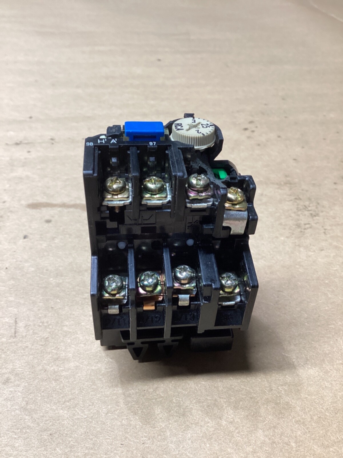 MITSUBISHI  TH-K12AB THERMAL OVERLOAD RELAY #110G111