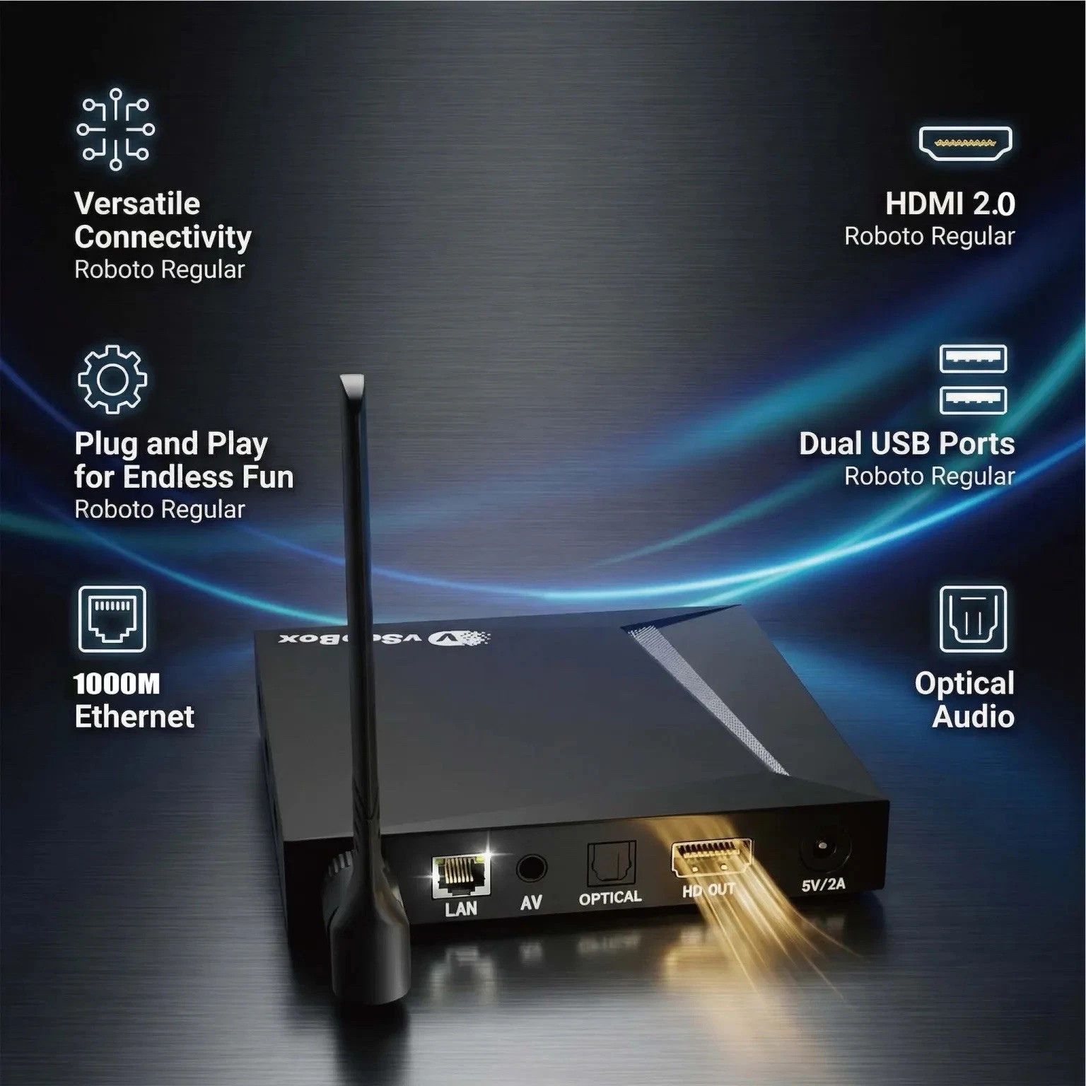 VSEE BOX V6 PRO - VSEE Authorized Distributor - Same Day FREE Shipping