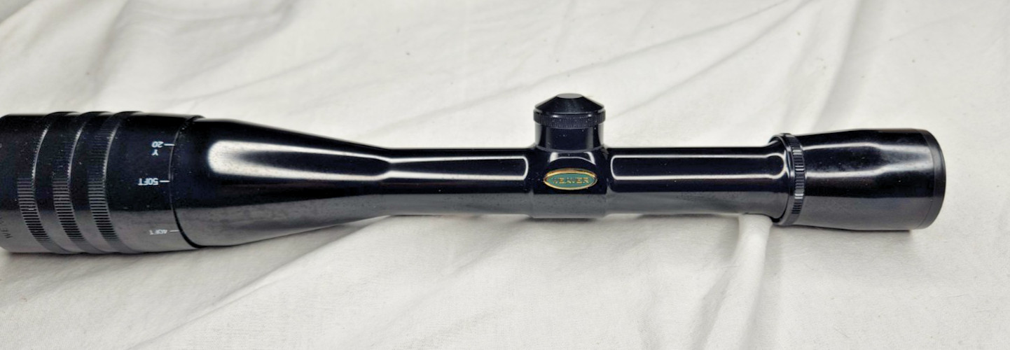 WEAVER 15X42 Gloss Rifle Scope JAPAN Target ScopeDUPLEX Reticle with AO