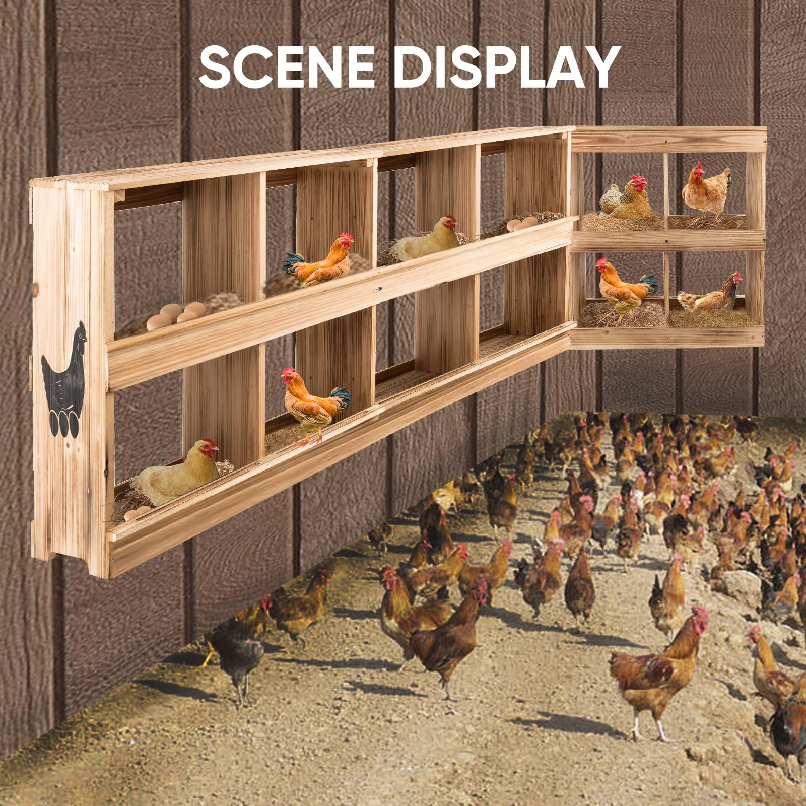 Zeenart Nesting Boxes For - Nesting For Poultry Heavy Duty 4