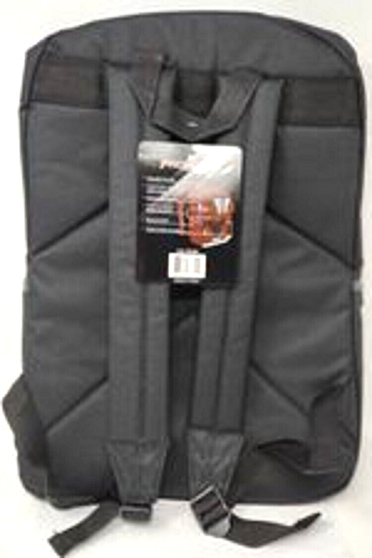 Pro Sport Backpack Black And Silver 5 Pockets Style No.B6684 New