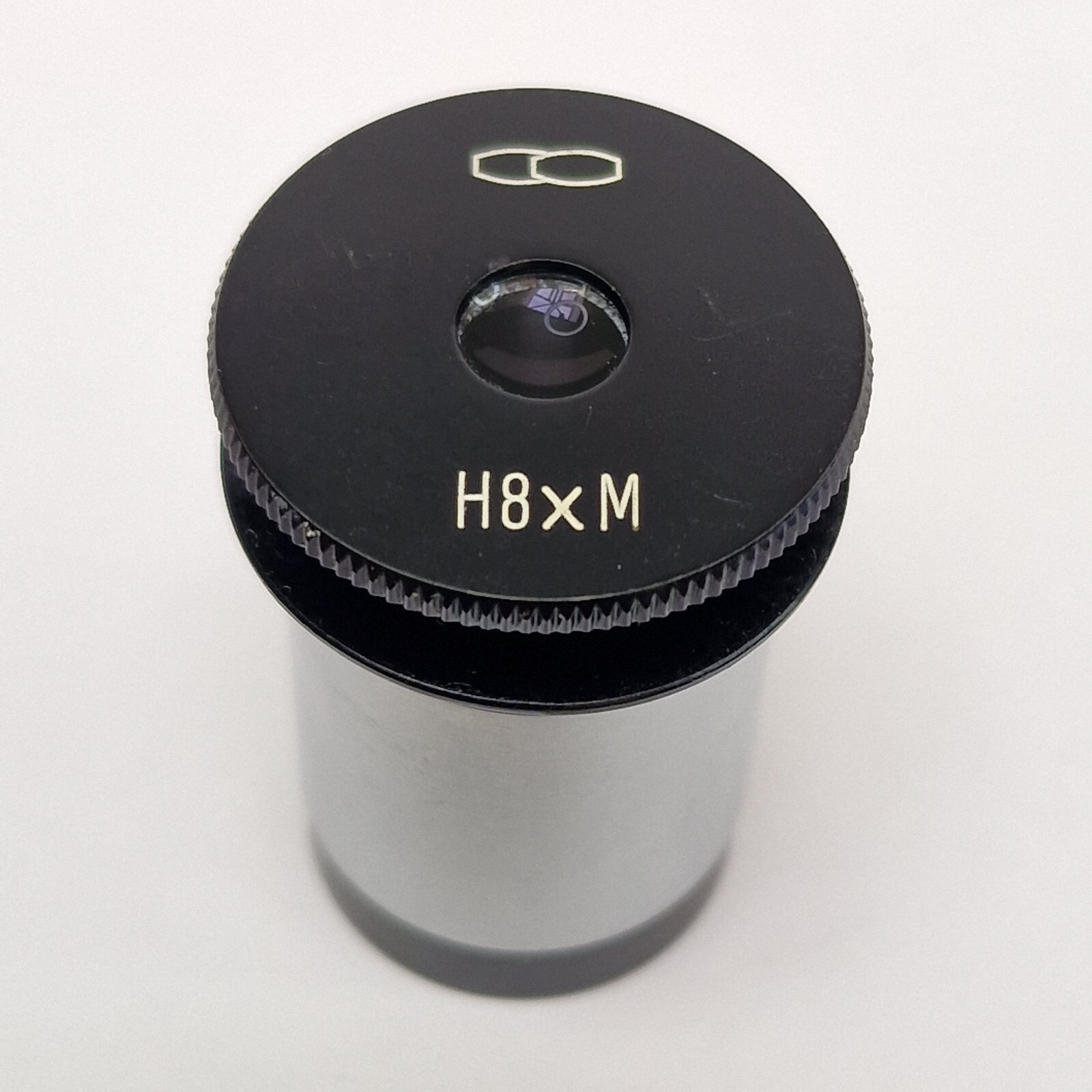 Meopta Huyghens H8x M Microscope Eyepiece With Micrometer & Focussing Ring, VGC