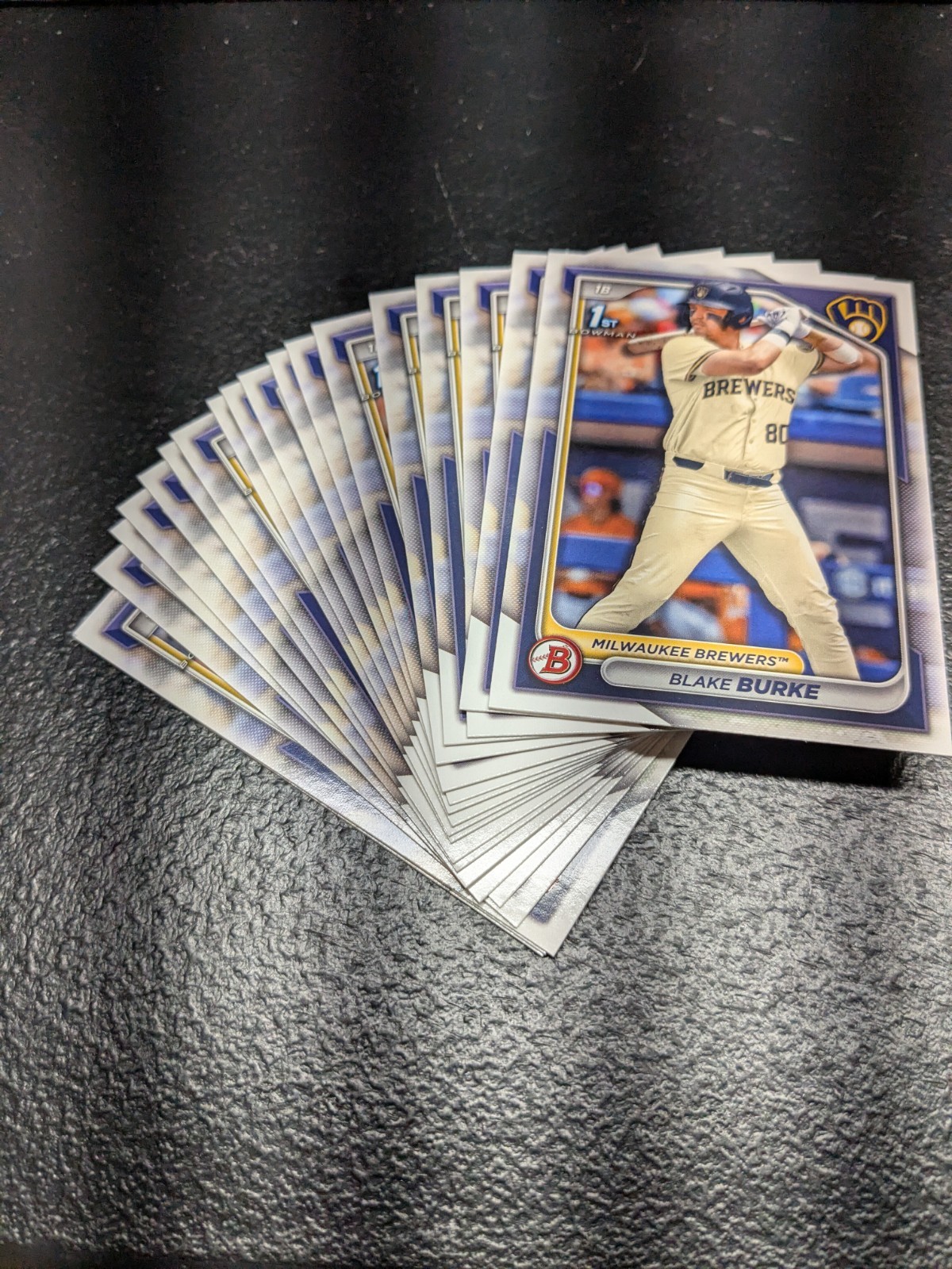 2024 Bowman Draft Lot of (20) Blake Burke Milwaukee Brewers #BD-95