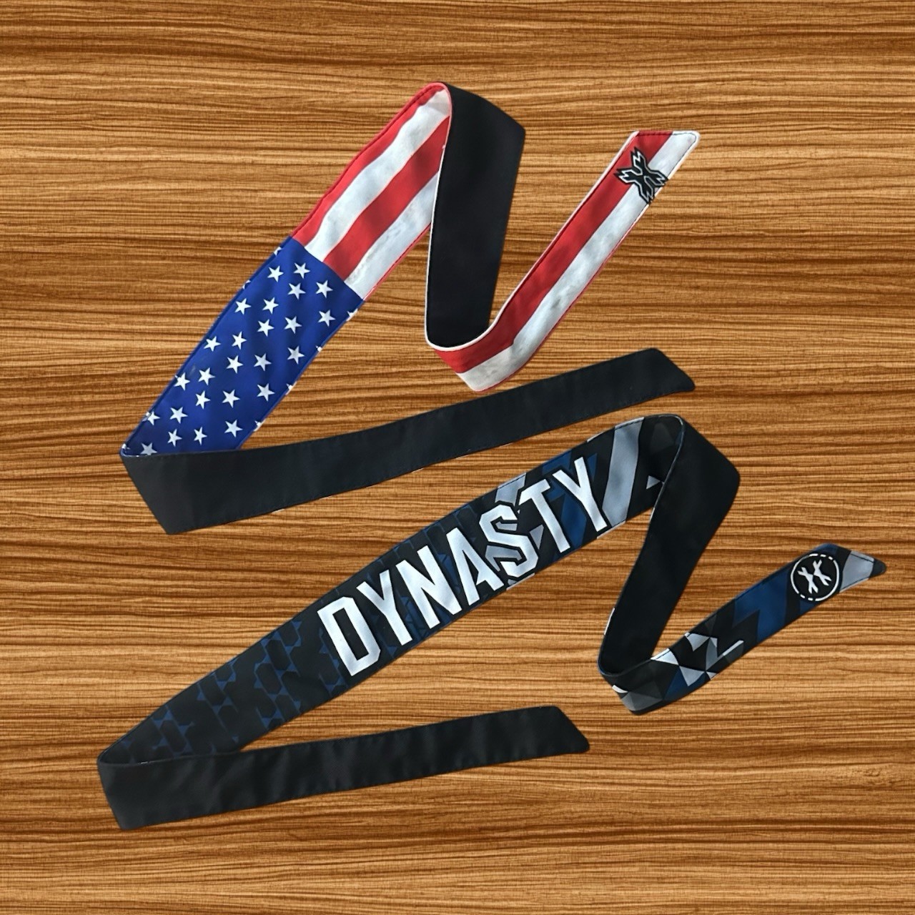 HK Army Stars & Stripes USA Flag & Dynasty Paintball Headbands