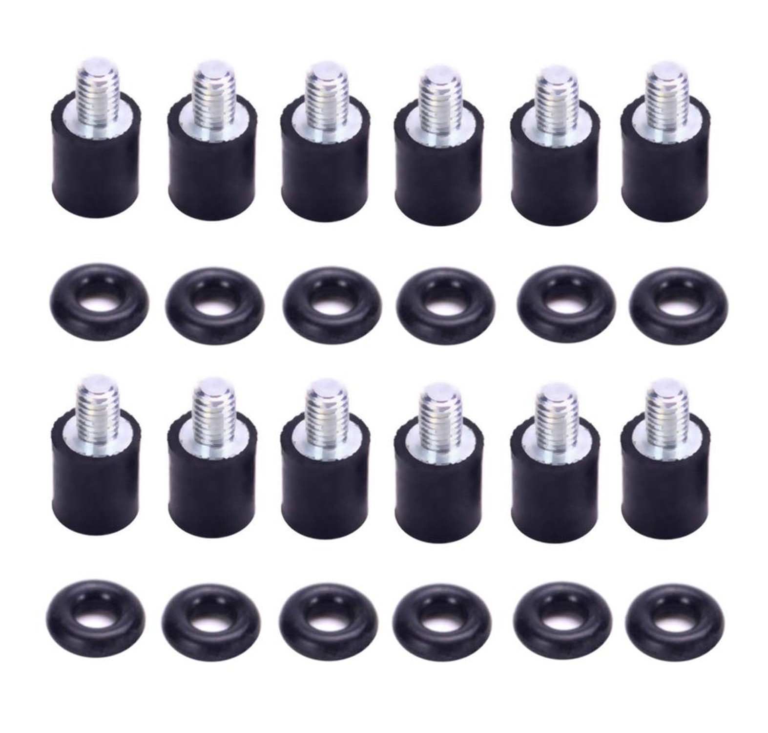 M3 Flight Controller Anti-Vibration Standoffs Fixed Screws Soft Mounting Hard...