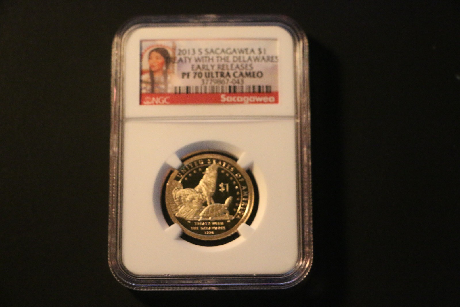 2013 S $1 Sacagawea NGC PF 70 TOP POP!  EARLY RELEASES