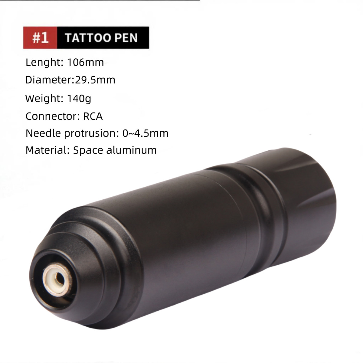 Tattoo Machine Pen Come With A Rechargeable Battery Type-c Charging Cable