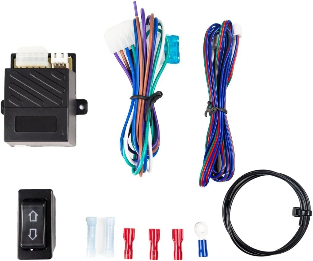 Lightweight Wiring Kit for 12V Linear Actuators with Rocker Switch Control