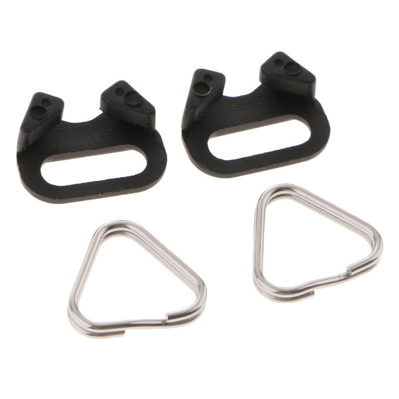 4x Camera Strap Triangle Split Ring Adapter For Leica/Panasonic/Fuji/DSLR
