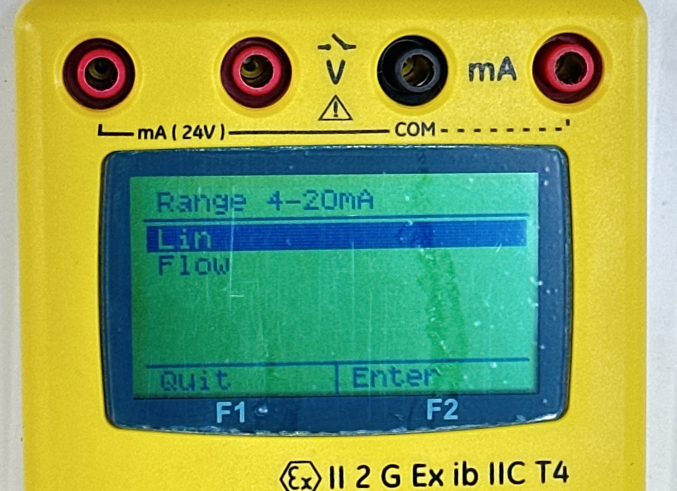 Druck UPS III IS Loop Calibrator Intrinsically Safe ATEX Linear Flow