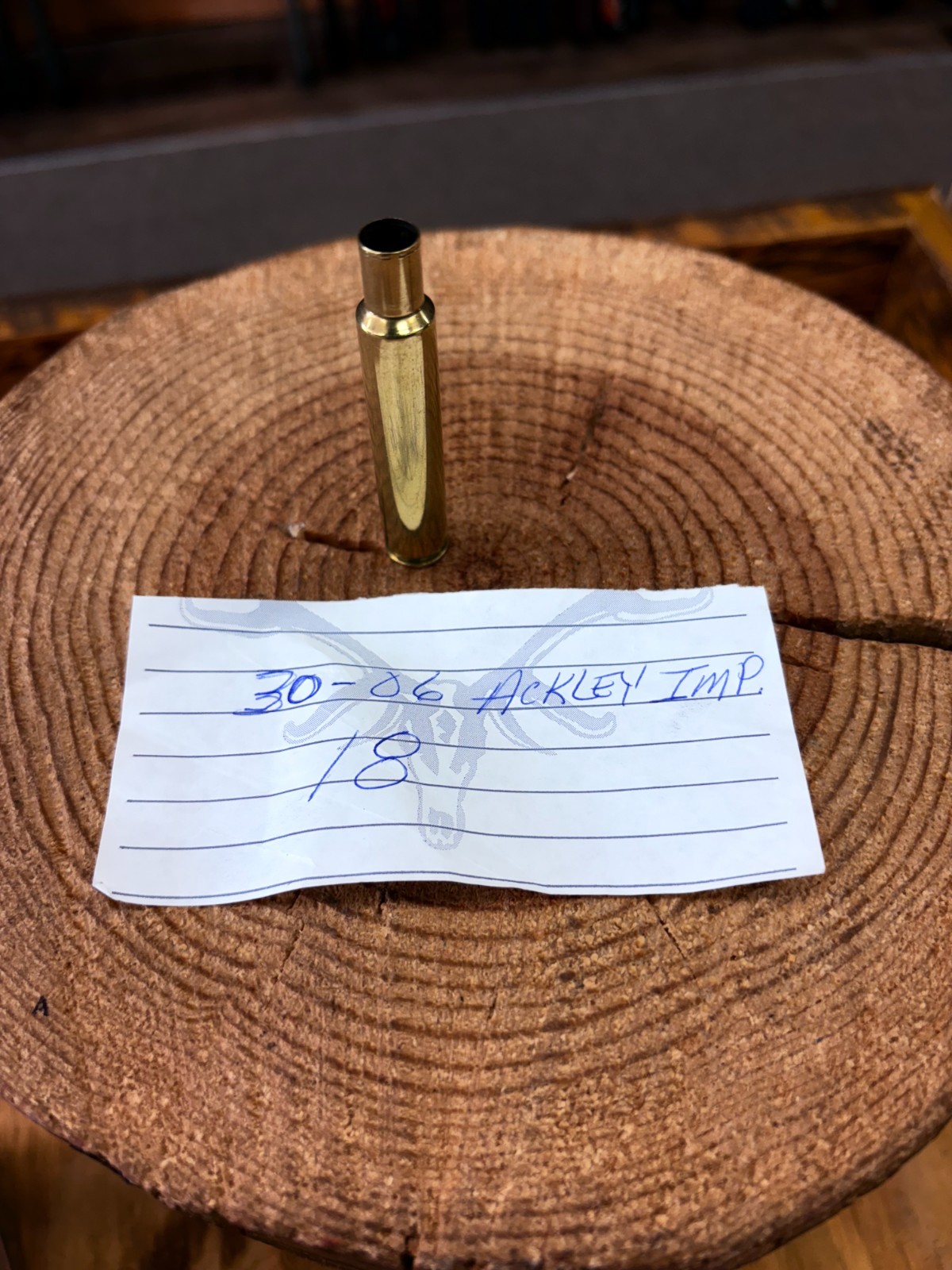 30-06 Ackley Improved 58 Brass Casings Fired Once