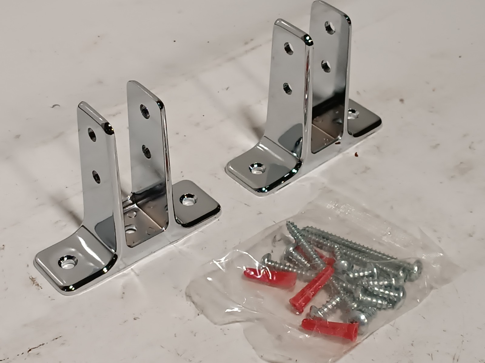 40-8511280 Urinal Screen Mounting Bracket Kit & Spare Parts, #9P-Pack, Hardware