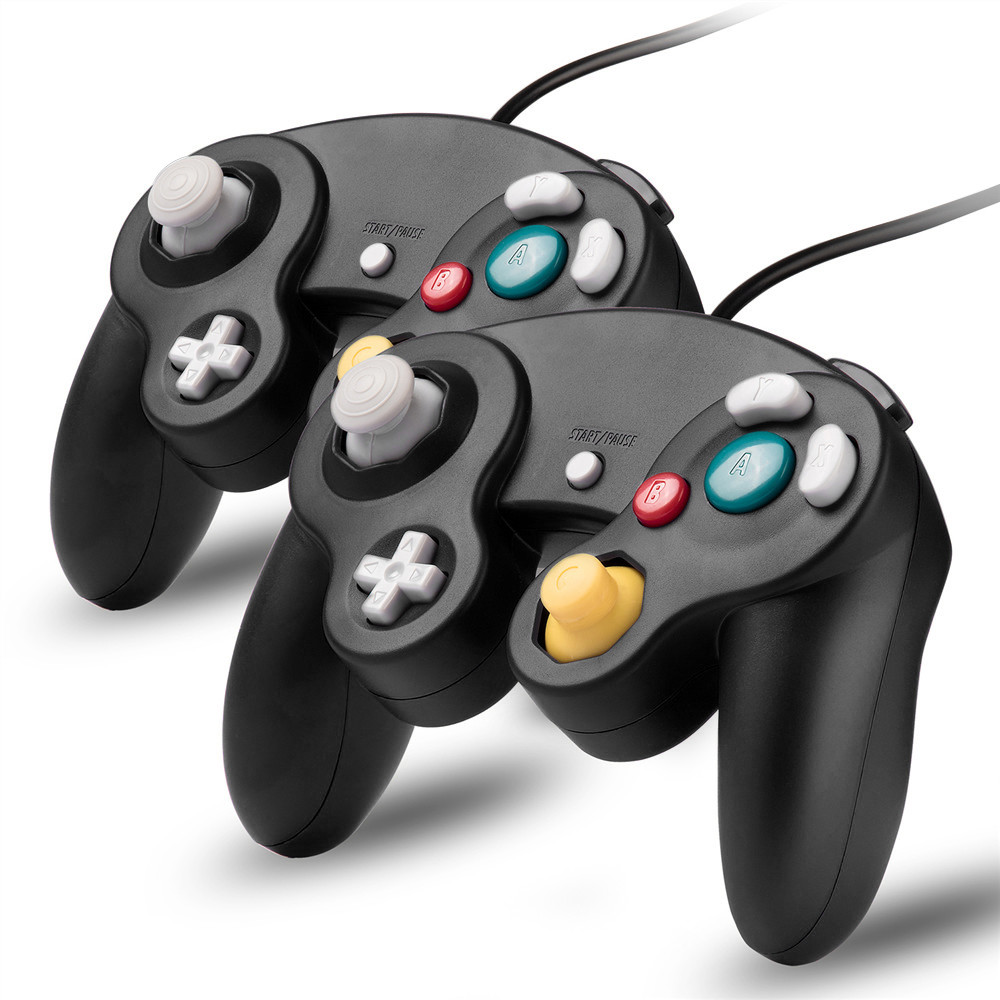2 Pack Gamecube Controller Extension Cable For Nintendo Gamecube Console