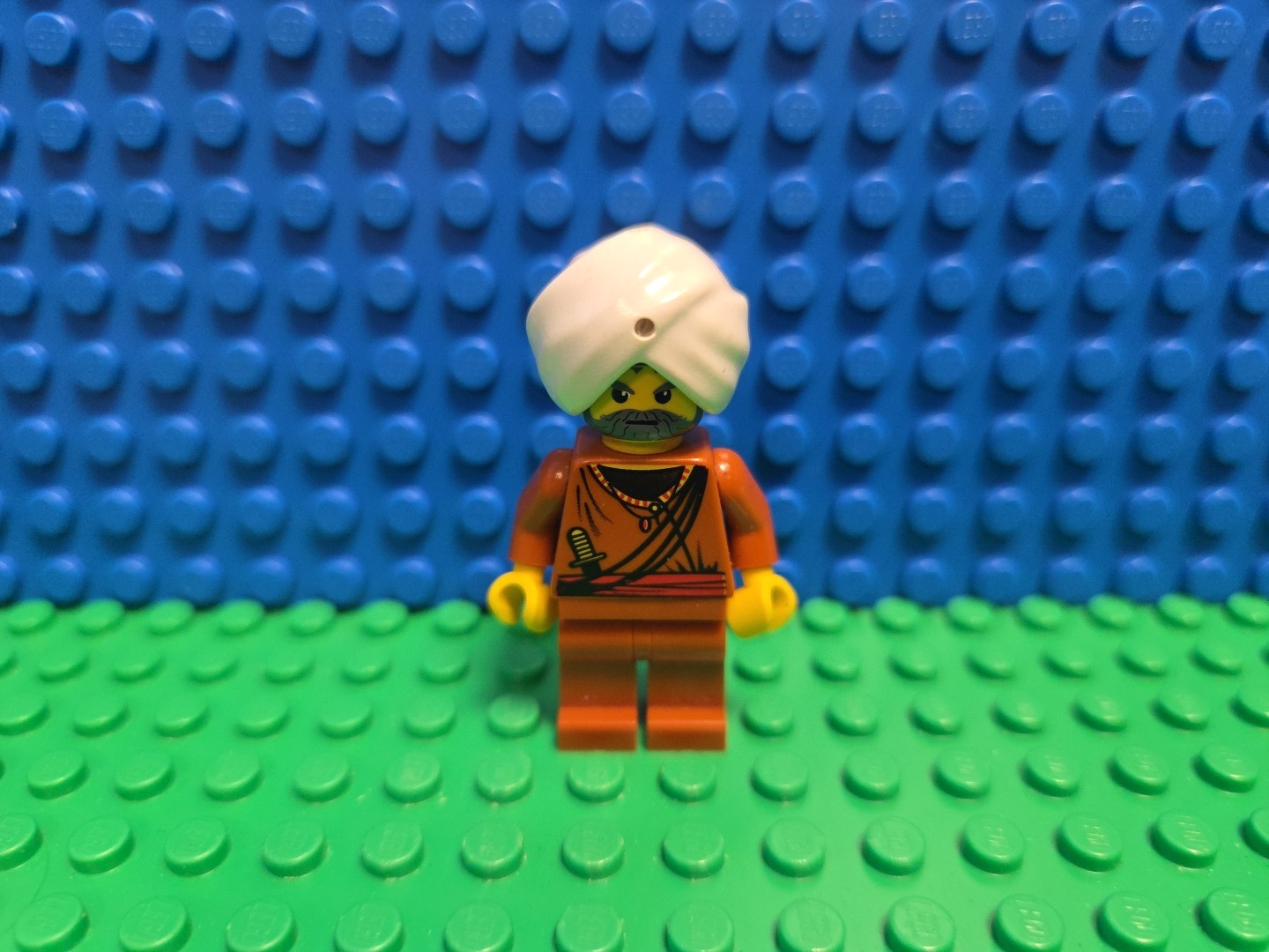 Lego Maharaja Lallu Minifigure adv030 Adventurers 7418 CMF Lot Rare Retired HTF