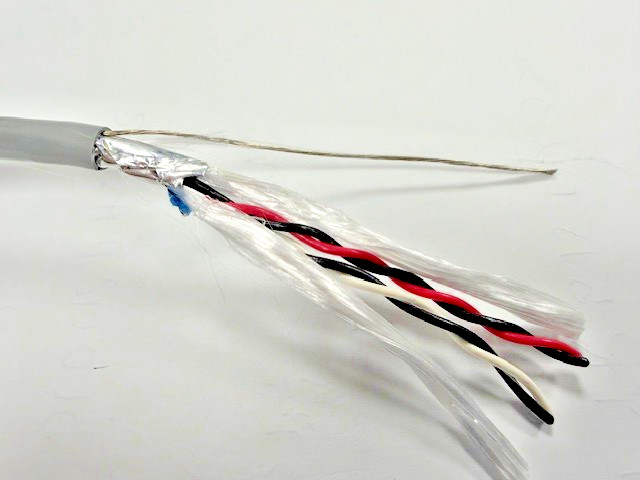 #20 2 PAIR TWISTED SHIELDED W/DRAIN  SOLD IN 10 FT INCREMENTS
