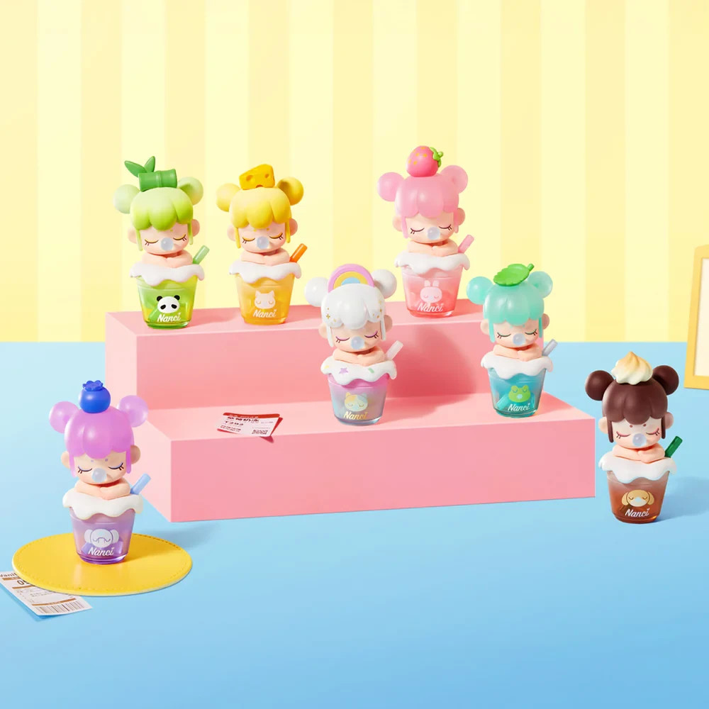 Rolife BabyNanci Milk Tea Series Surprise Figure Dolls Blind Box Cute Toy Gifts
