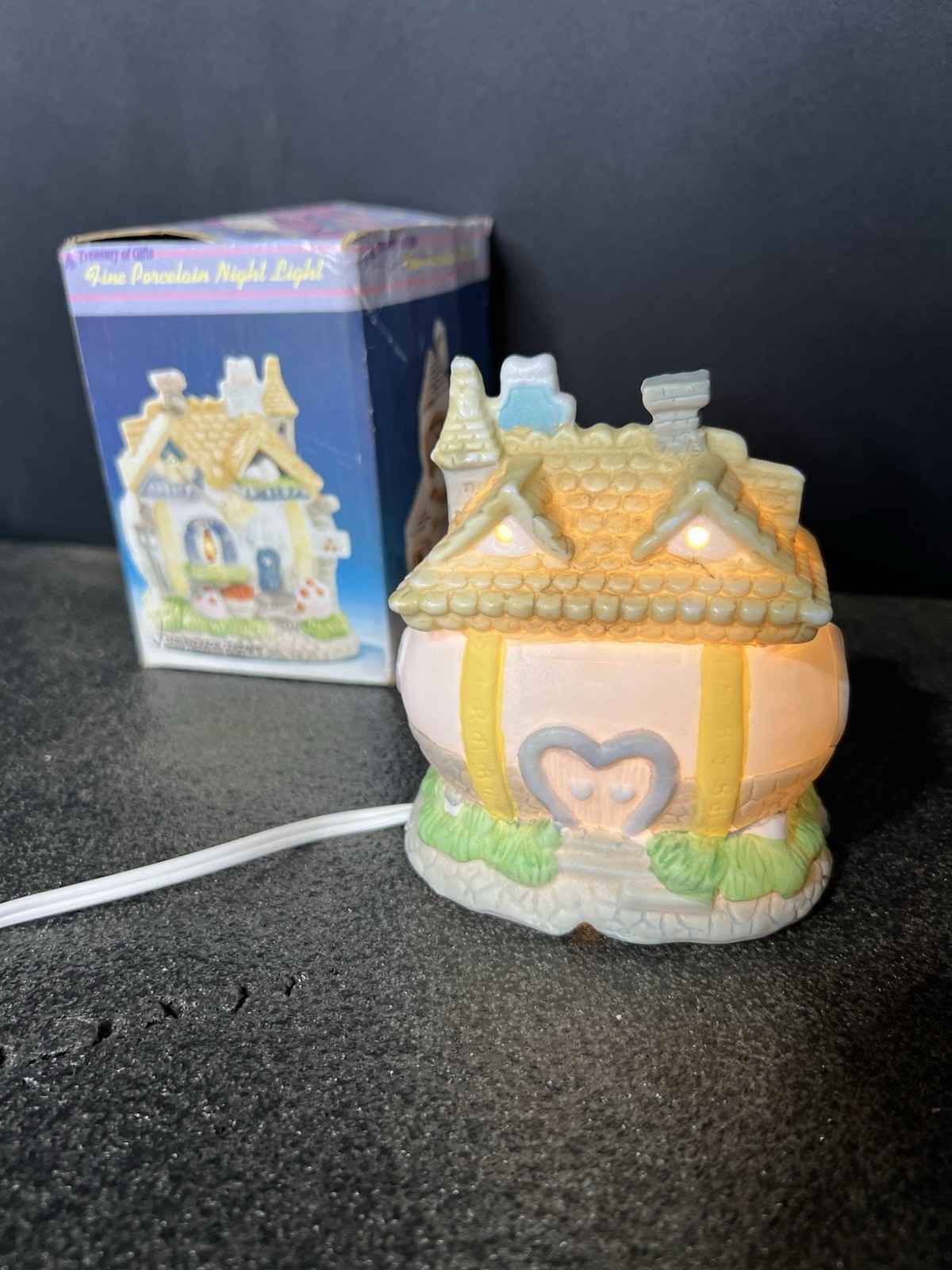 Vintage Porcelain Bakery Night Light