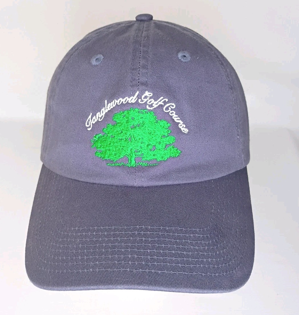 Tanglewood Golf Course Gray Strapback Hat