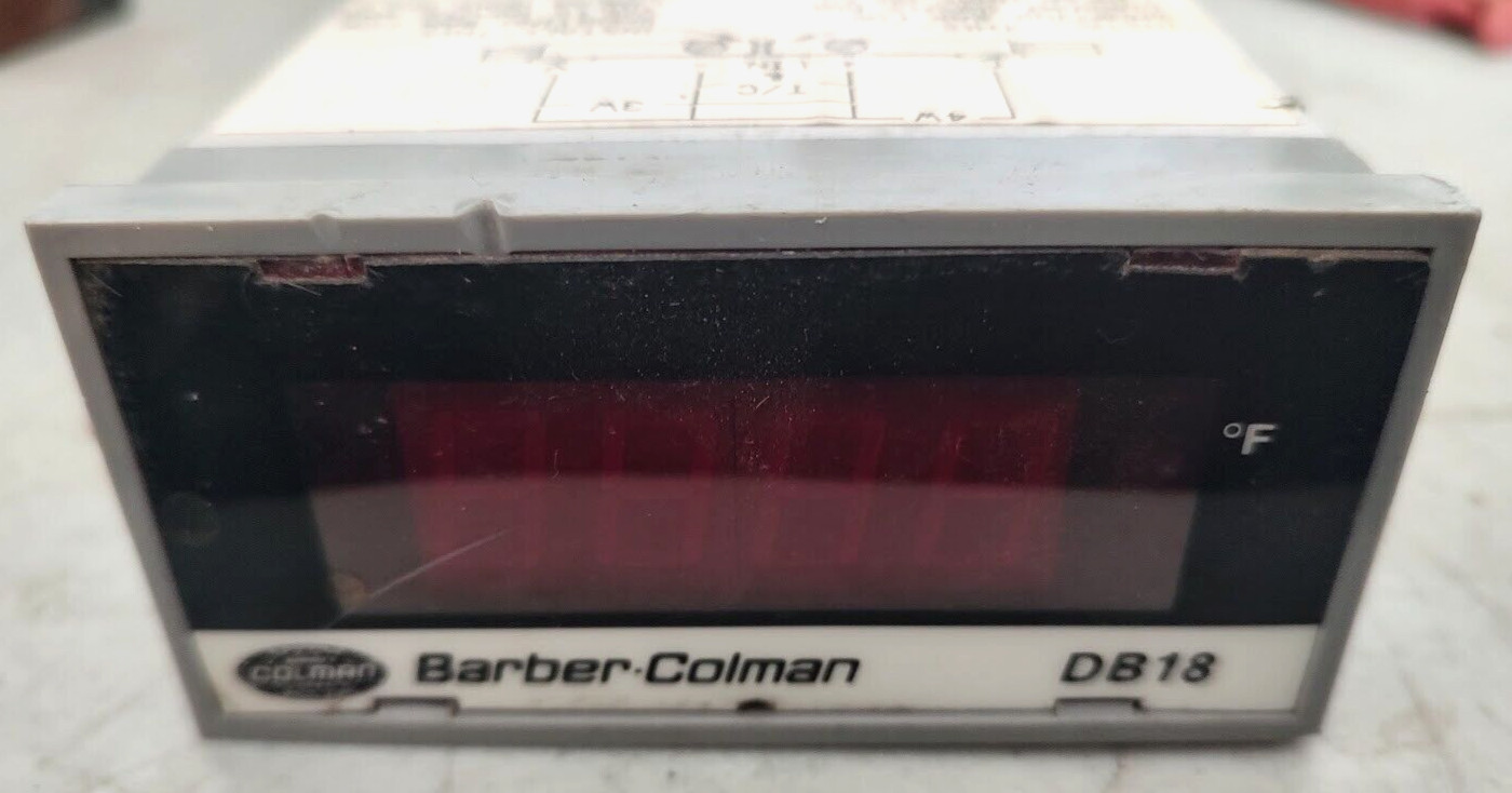 BARBER-COLMAN DB18 TEMPERATURE DISPLAY MODULE
