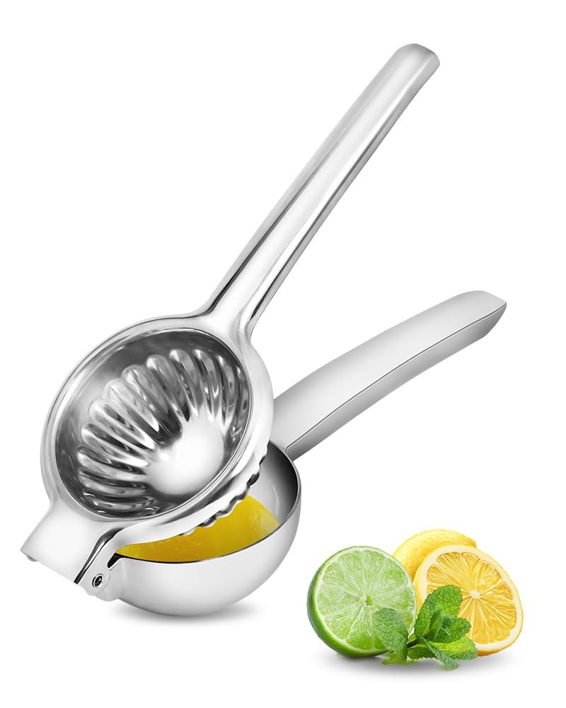 Lemon Squeezer Juicer for Lime and Lemon Heavy-Duty 304 Stainless Steel High J
