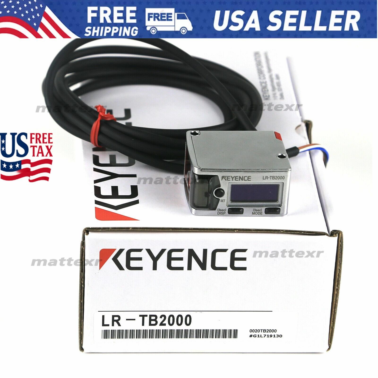 New In Box KEYENCE LR-TB2000 All Purpose Reflective Sensor 2M