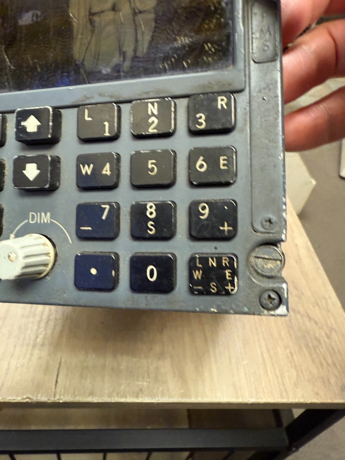 DELCO SYSTEMS OPERATIONS CONTROL DISPLAY UNIT P/N 7892475-041 UNTESTED READ