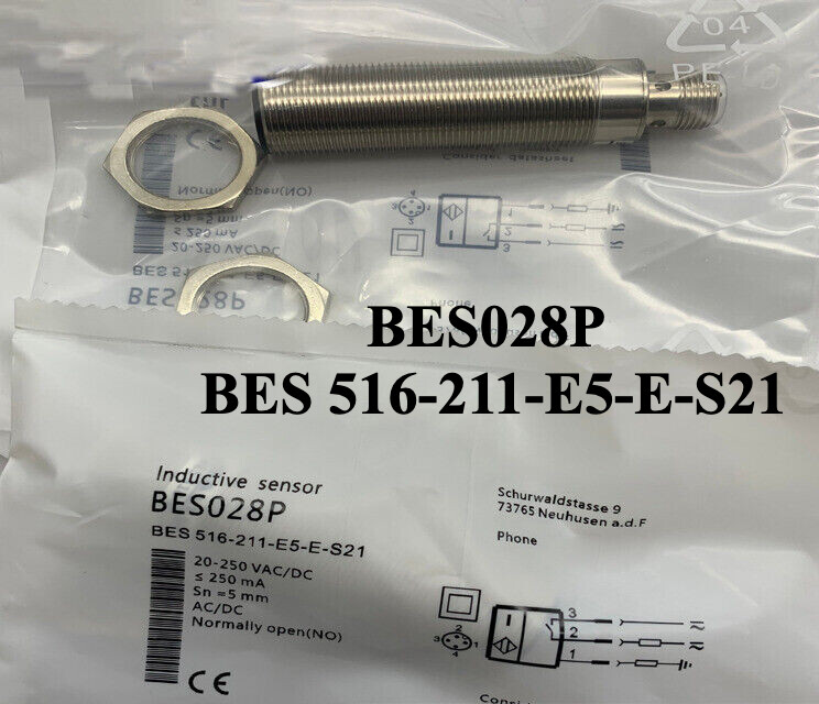 QTY:1 New for BALLUFF BES028P BES 516-211-E5-E-S21 Proximity switch sensor