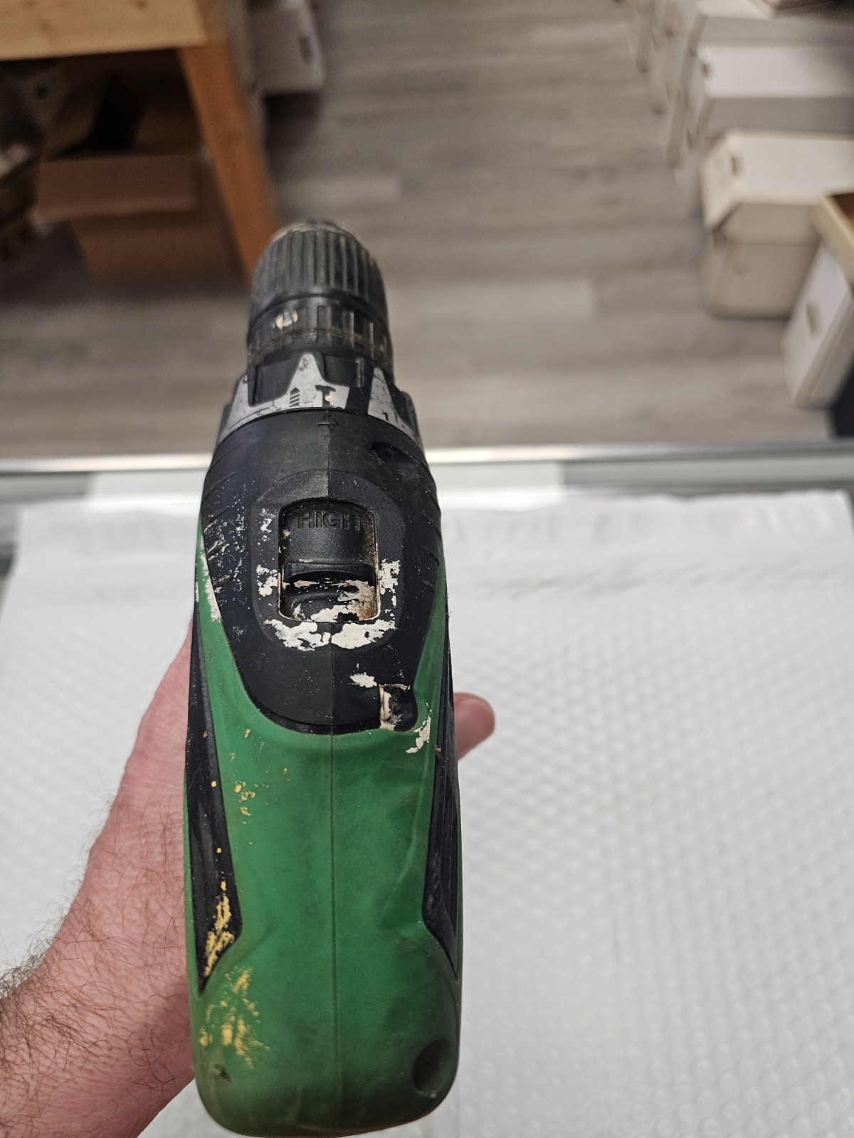 Hitachi DV18DSFL 18V Cordless Hammer Drill TOOL ONLY