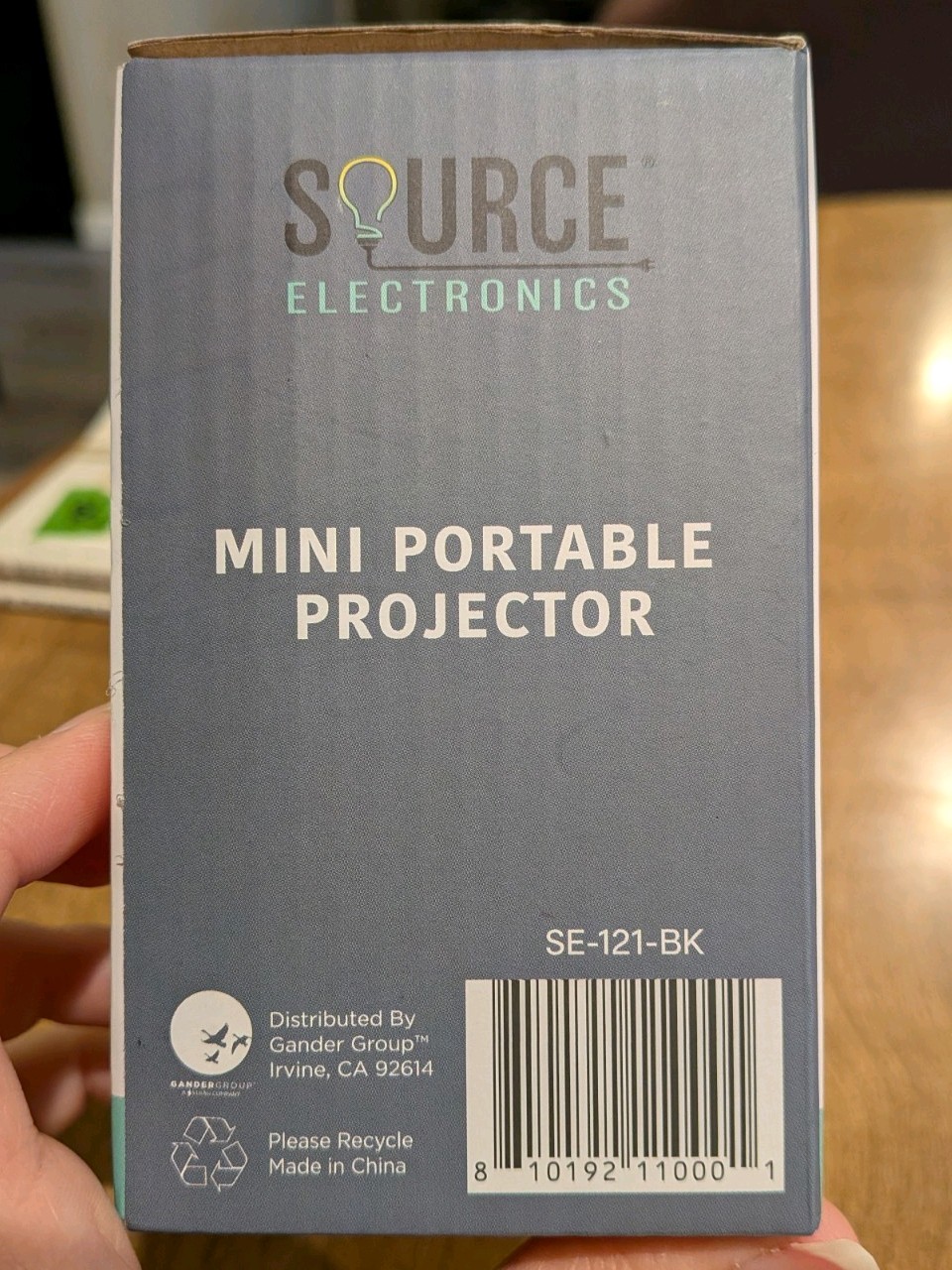 Source Electronics Mini 6” Portable Projector LCD, New in Box