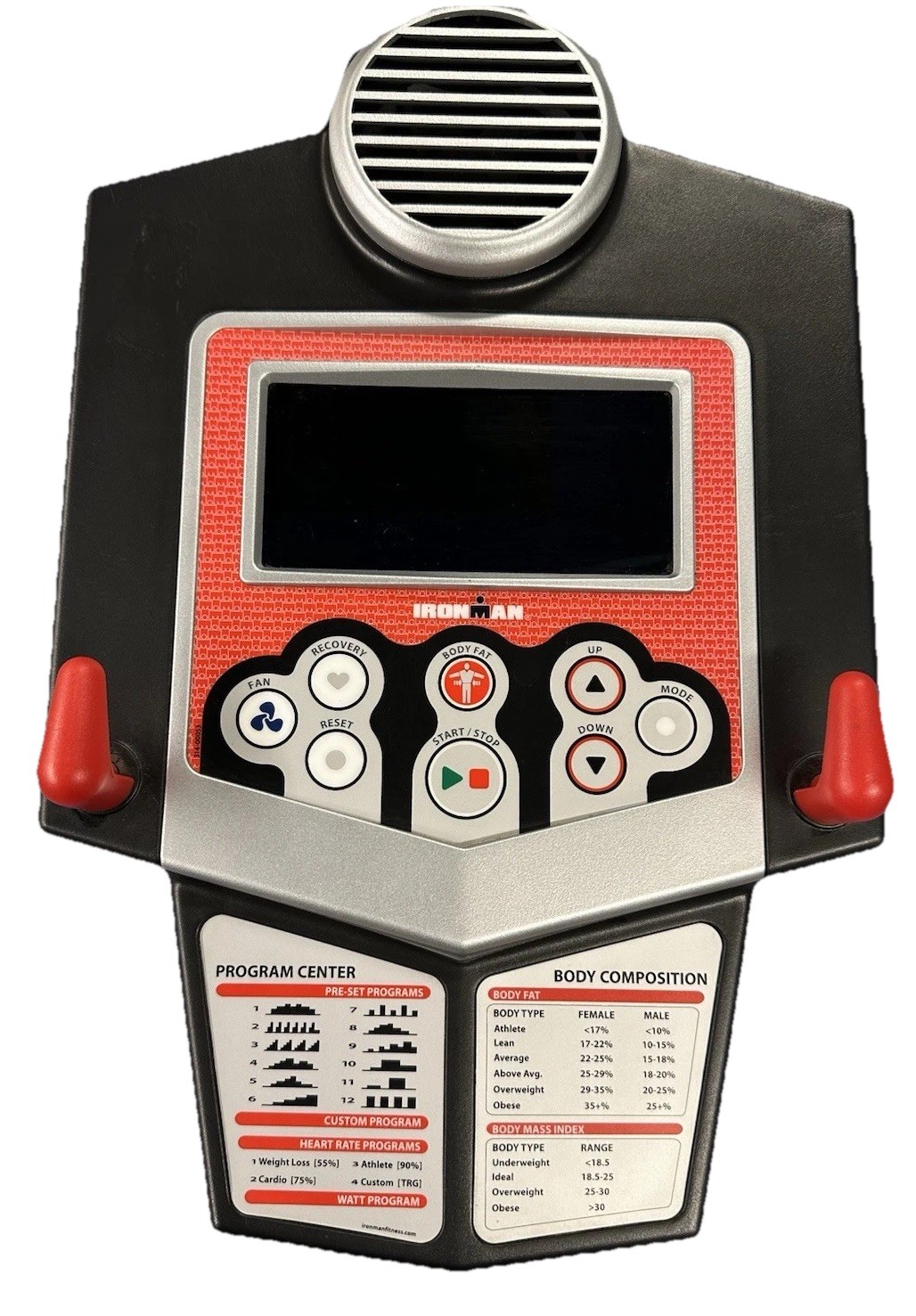Iron Man Achiever Elliptical Console Head Unit Computer Controller