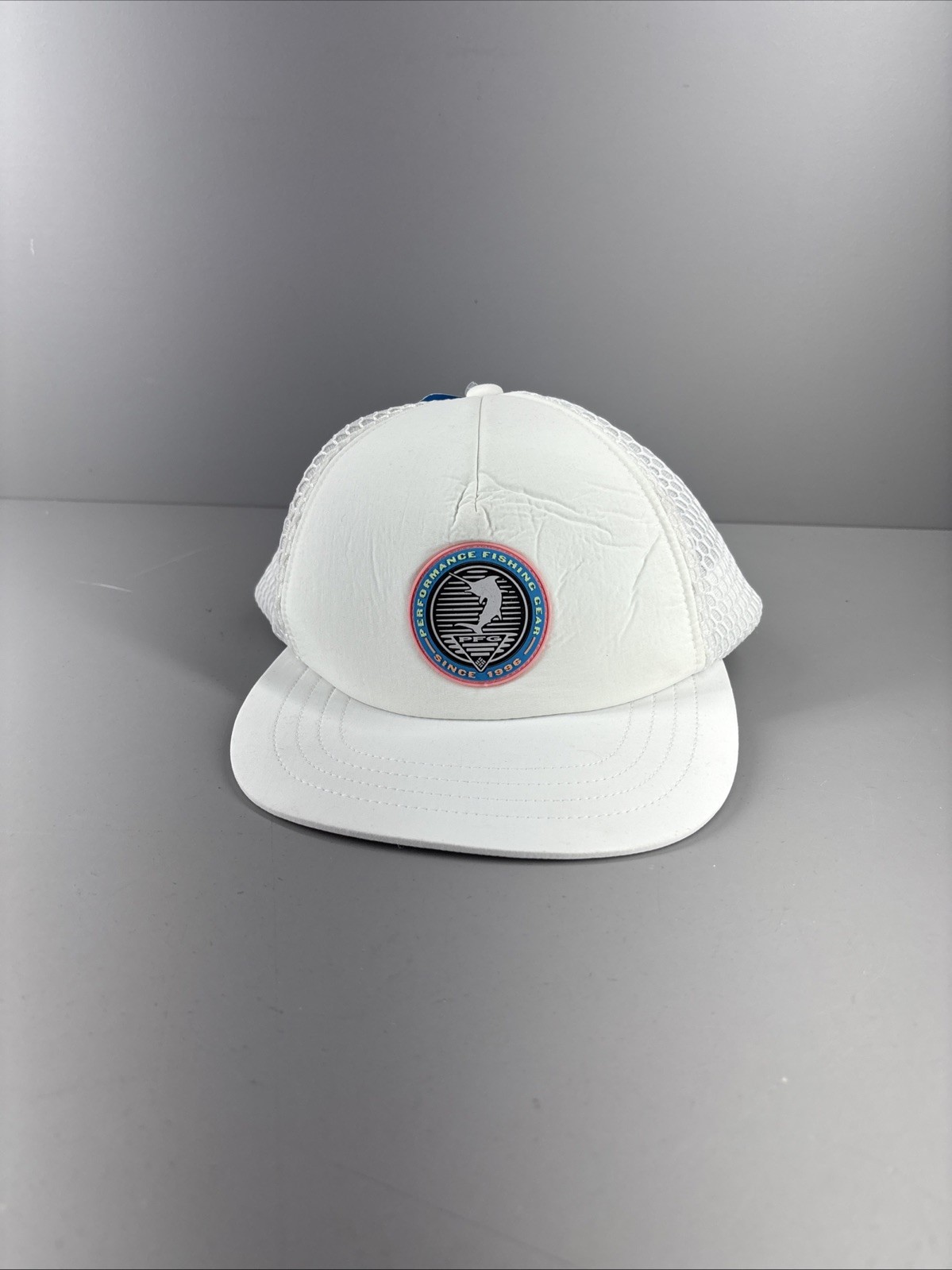Columbia Skip Cast 3D Stretch Mesh Snap Back Unisex O/S White