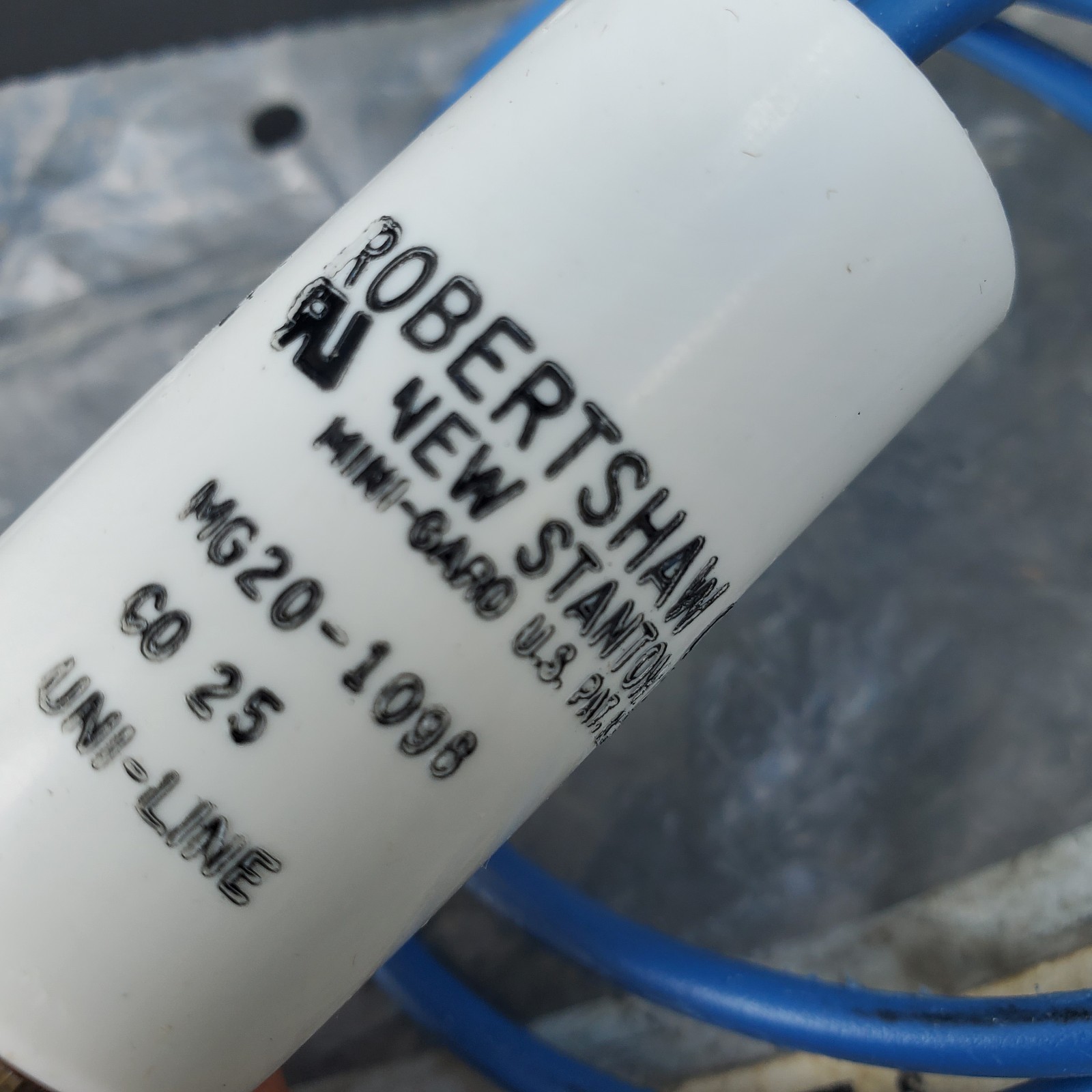 Robertshaw 3100-051 Mini-Gard Pressure Control