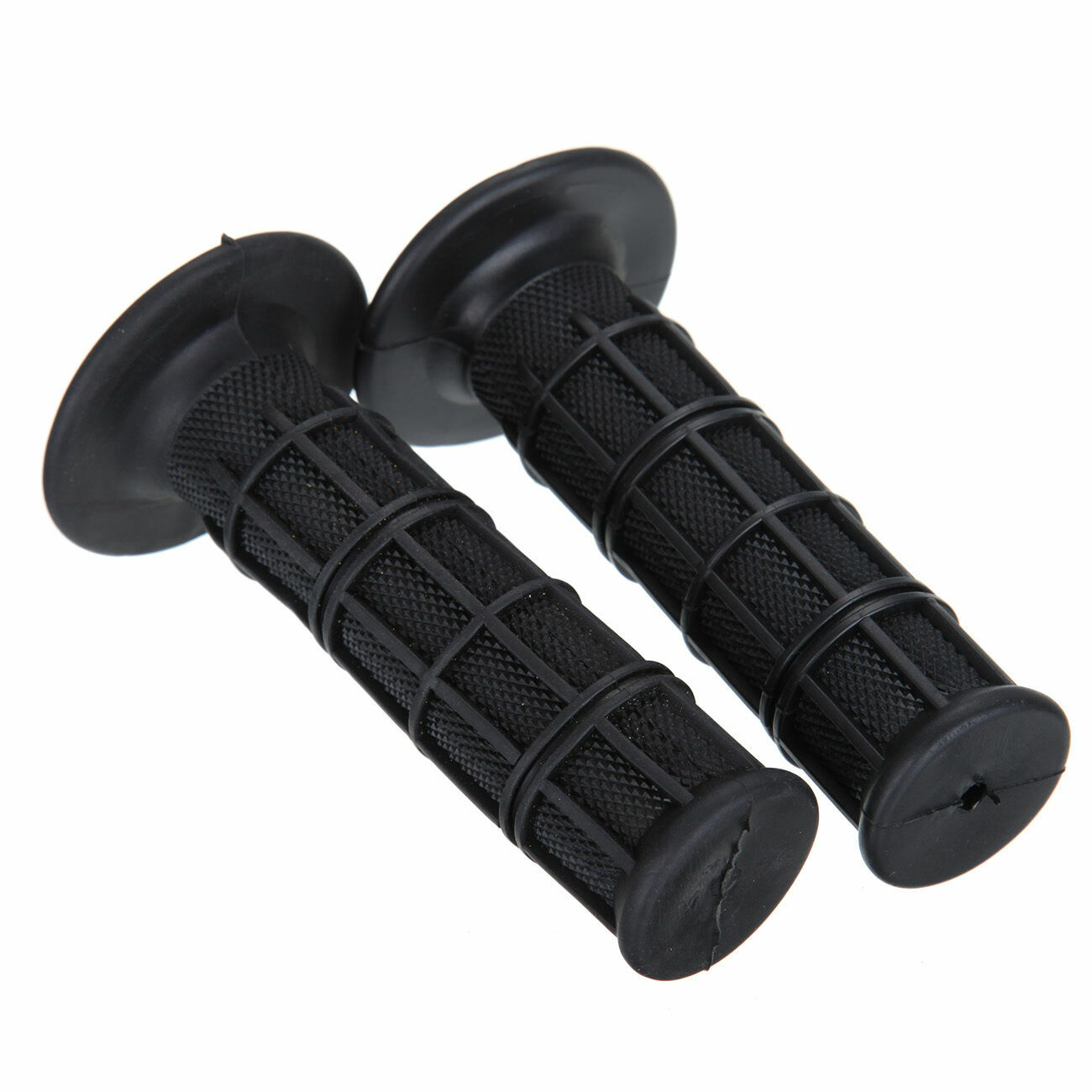 Black Grip Set Pair Motorcycle Arcade Game w Twist Throttle SEGA Super Hang On