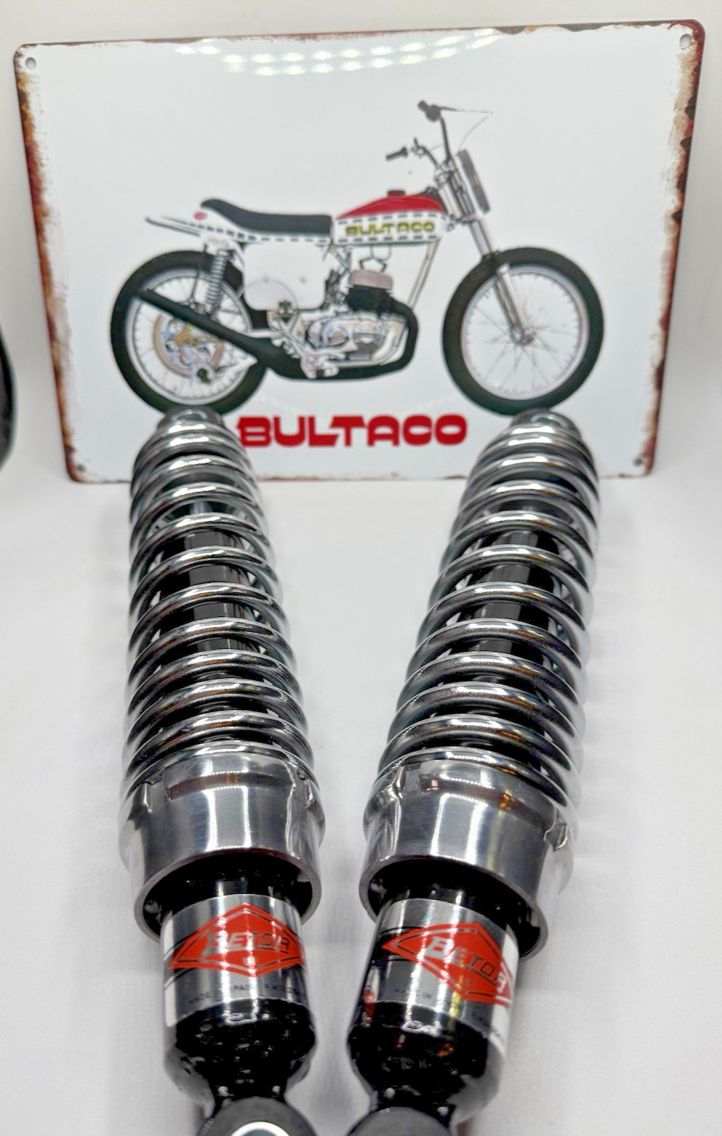 Bultaco Astro 1974 - 1979 BETOR SHOCKS BRAND NEW  TARIFFS & FEES ALREADY PAID!