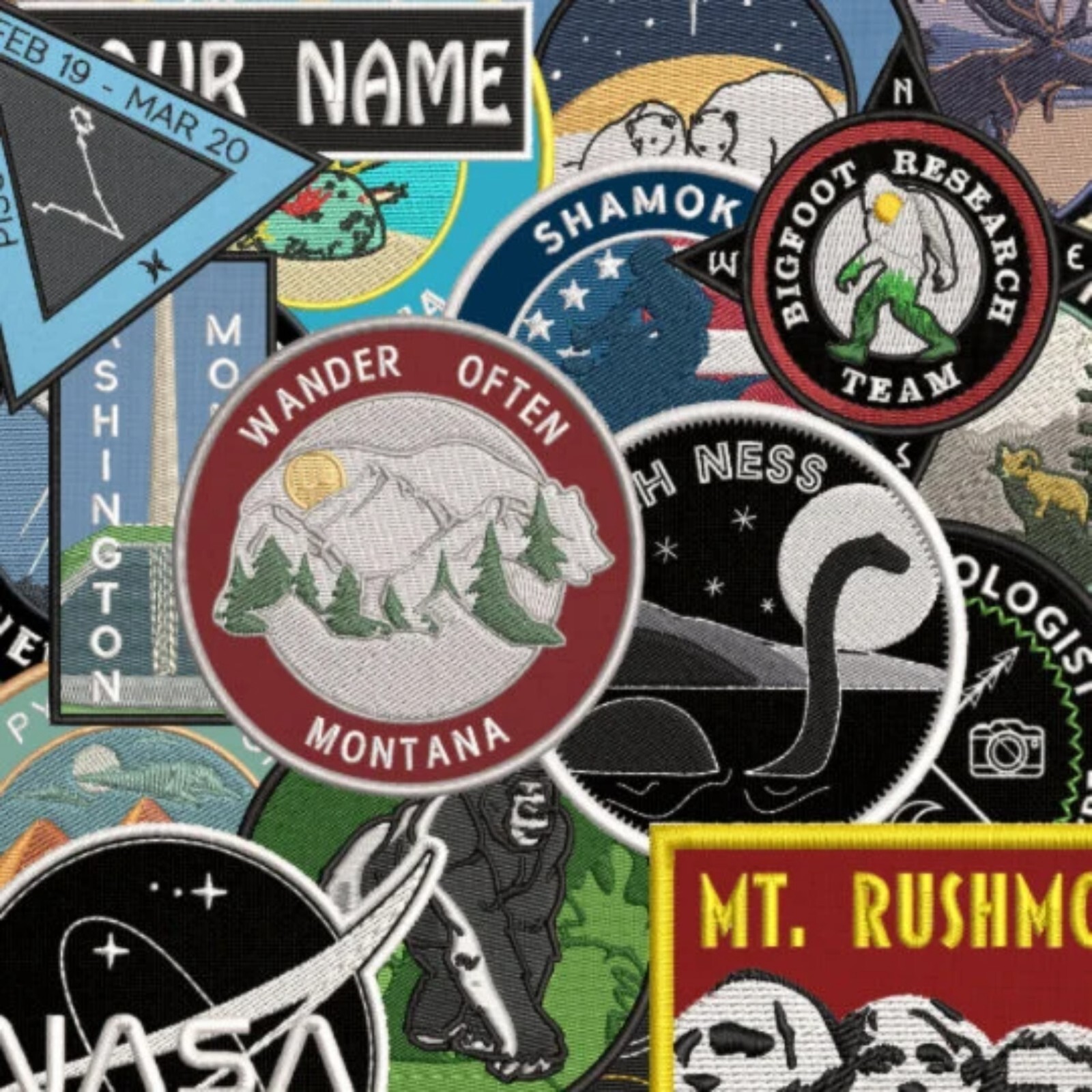 Custom Embroidered Personalized - Your Own Design Logo Image Patch
