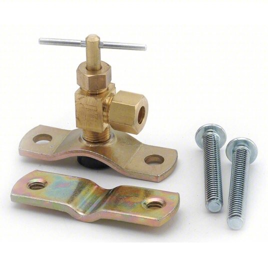 Needle Valve: Low Lead Brass, -65° to 250°F