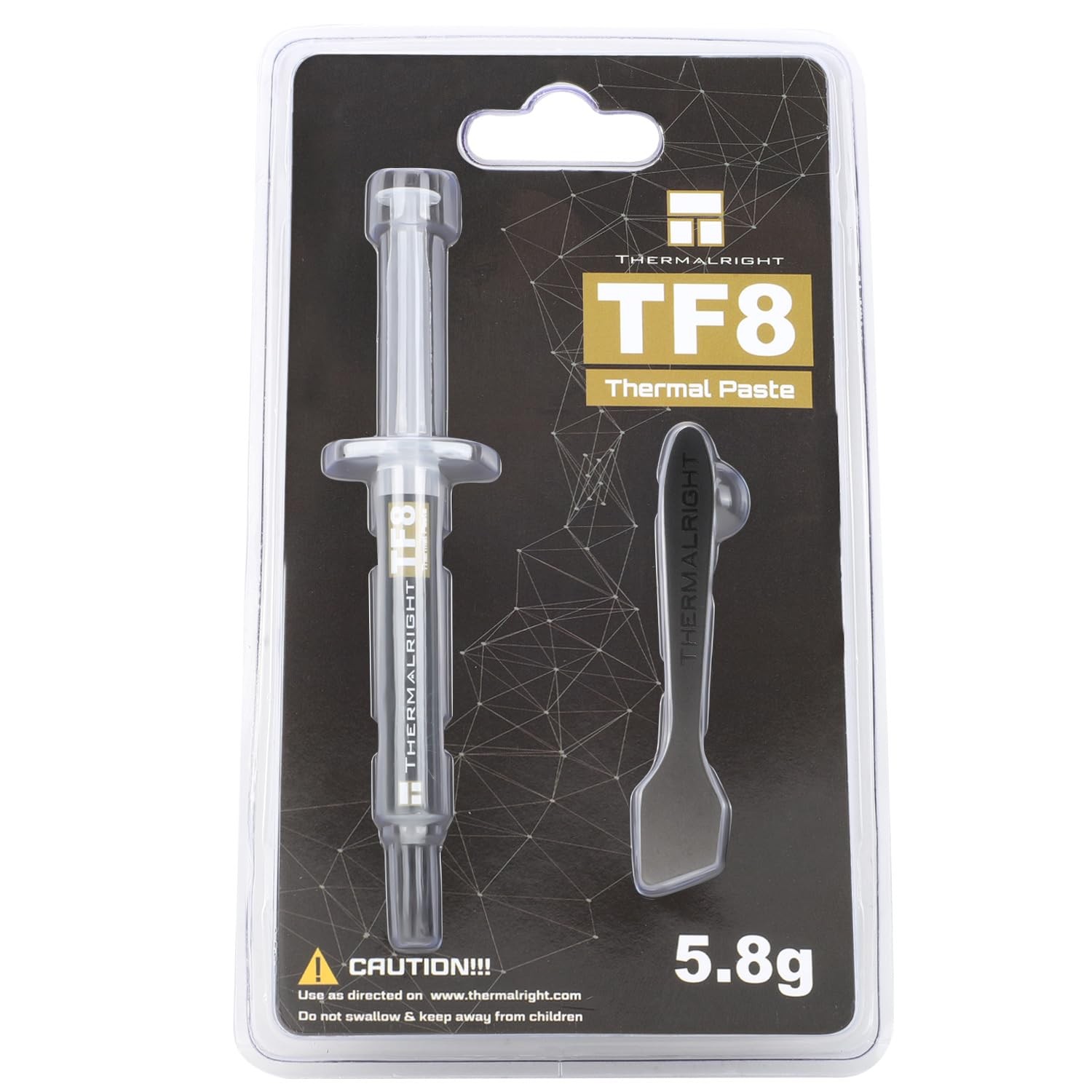 TF8 5.8g High Performance Thermal Grease Paste 13.8W/m.k Spatula Tool CPU GPU