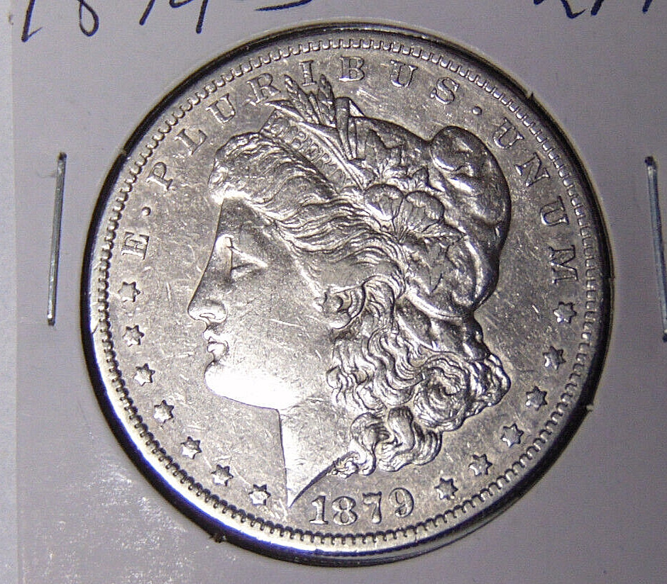 1879-S Morgan Silver Dollar XF+ Detail Reverse of 1879 San Francisco Mint (22723