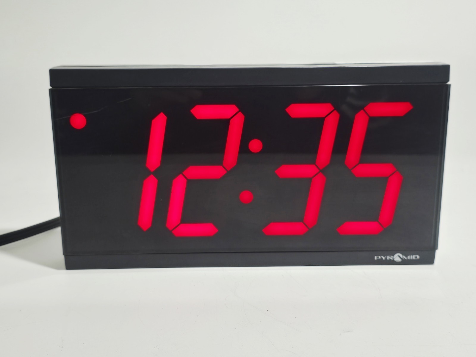Pyramid DIG44 LED Synchronized Digital Clock - 11-1/2" x 6-1/4" - Anti-Glare