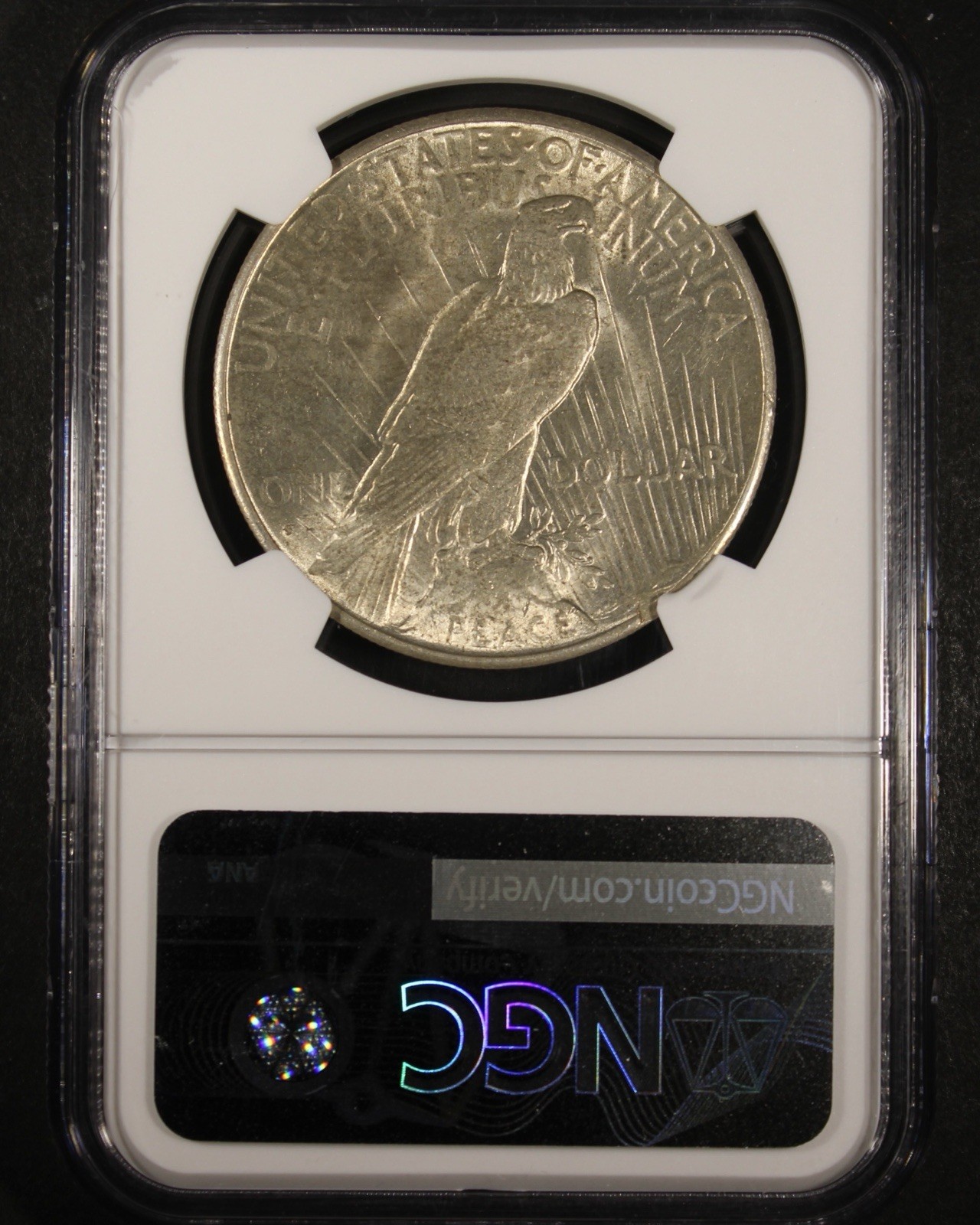 1935-S Peace Dollar - $1 NGC MS62 - Lustrous Example!