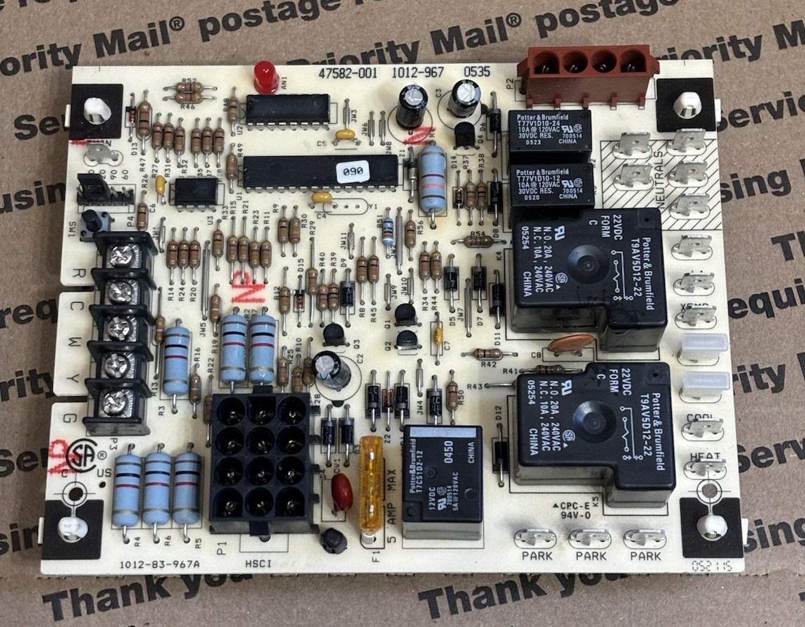Honeywell 1012-967 OEM Lennox 47582-001 Control Board 1012-83-967A 🔥 Checked