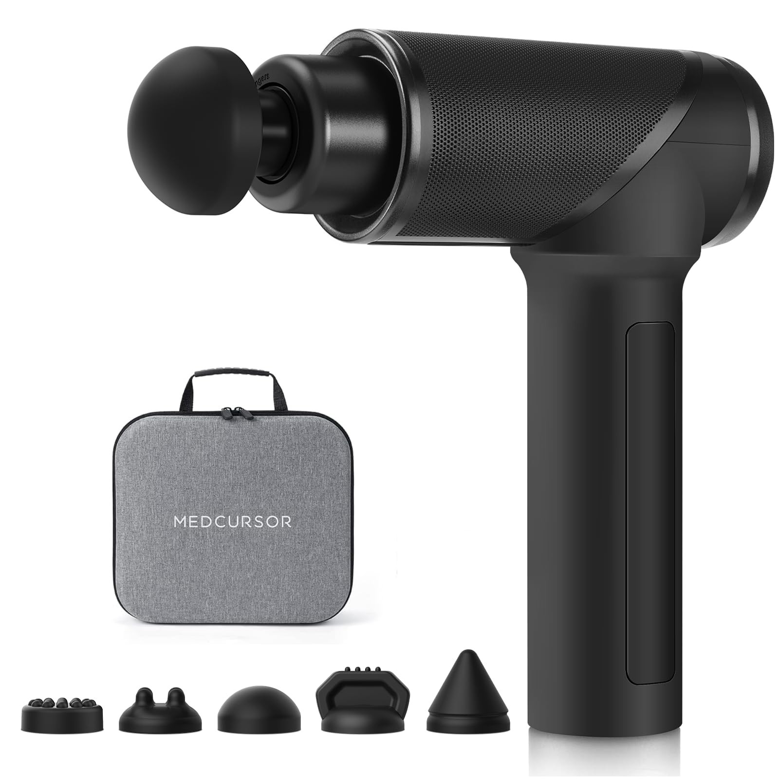 Medcursor Massage Gun – High Intensity Brushless Motor, Handheld Percussio