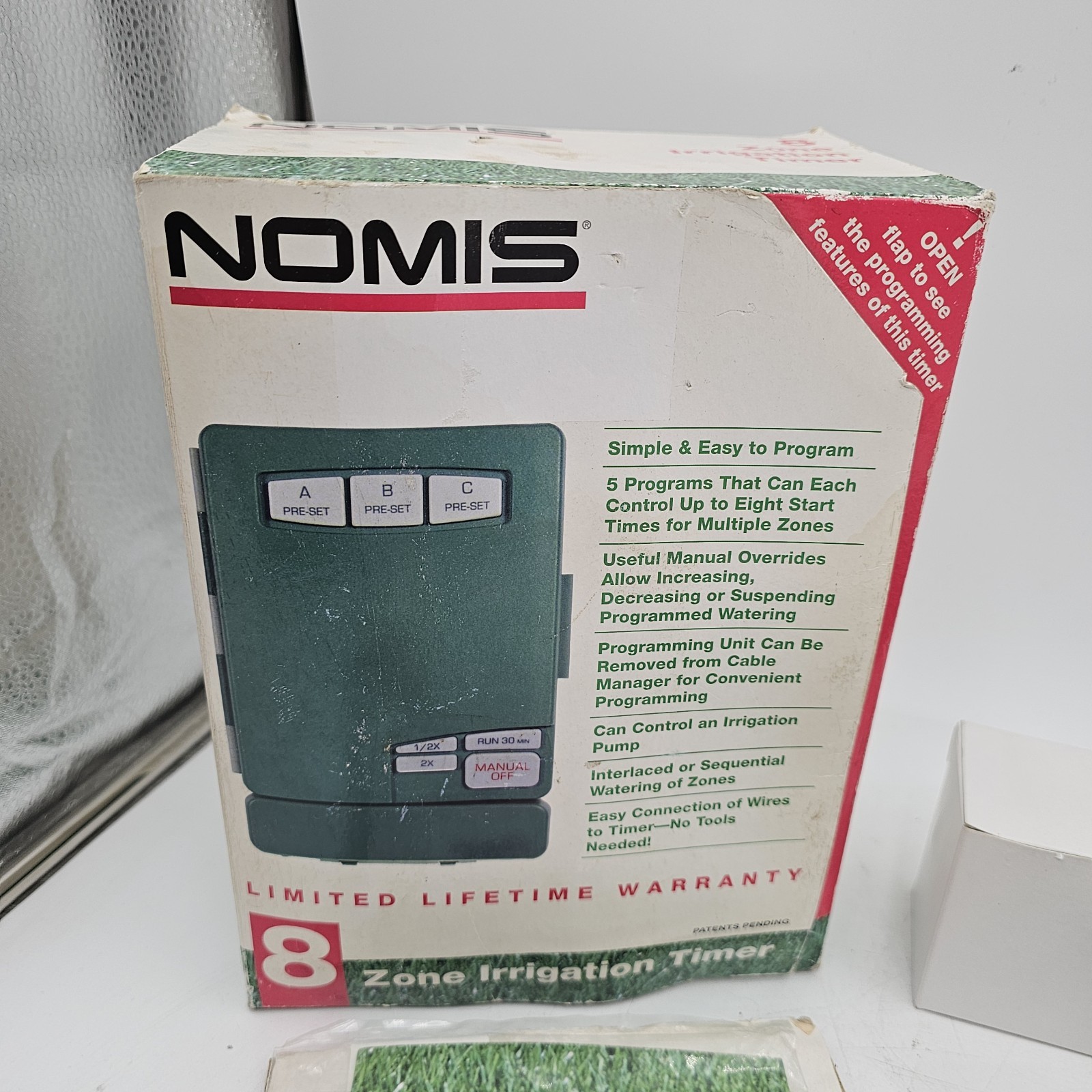 NOMIS 8 ZONE STATION IRRIGATION SPRINKLER CONTROLLER MODEL G903