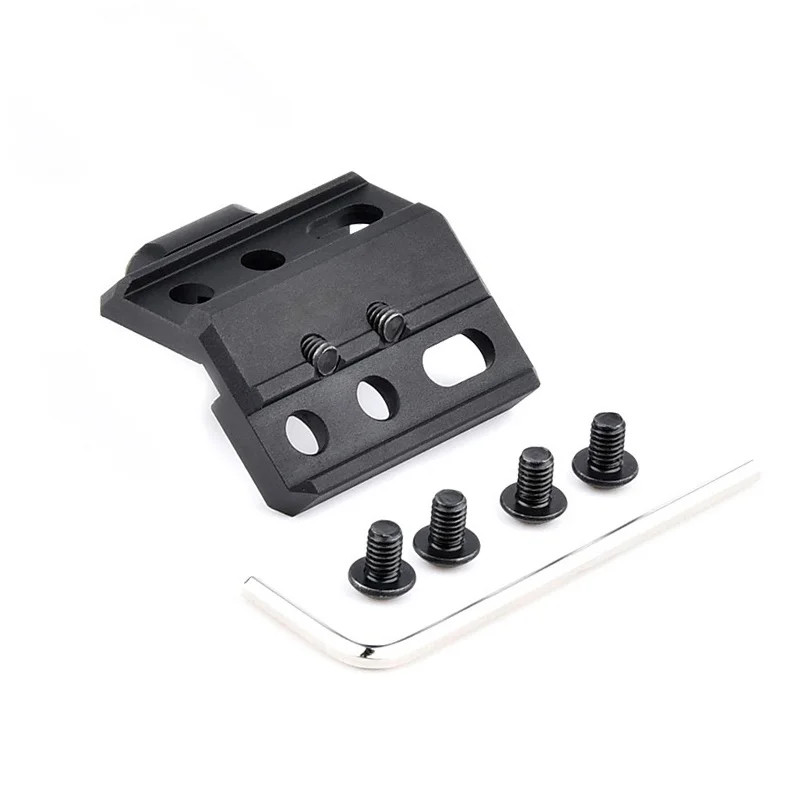 Tactical Metal Flashlight Offset Adapter Mount Base For SF M600 M300 Scout Light