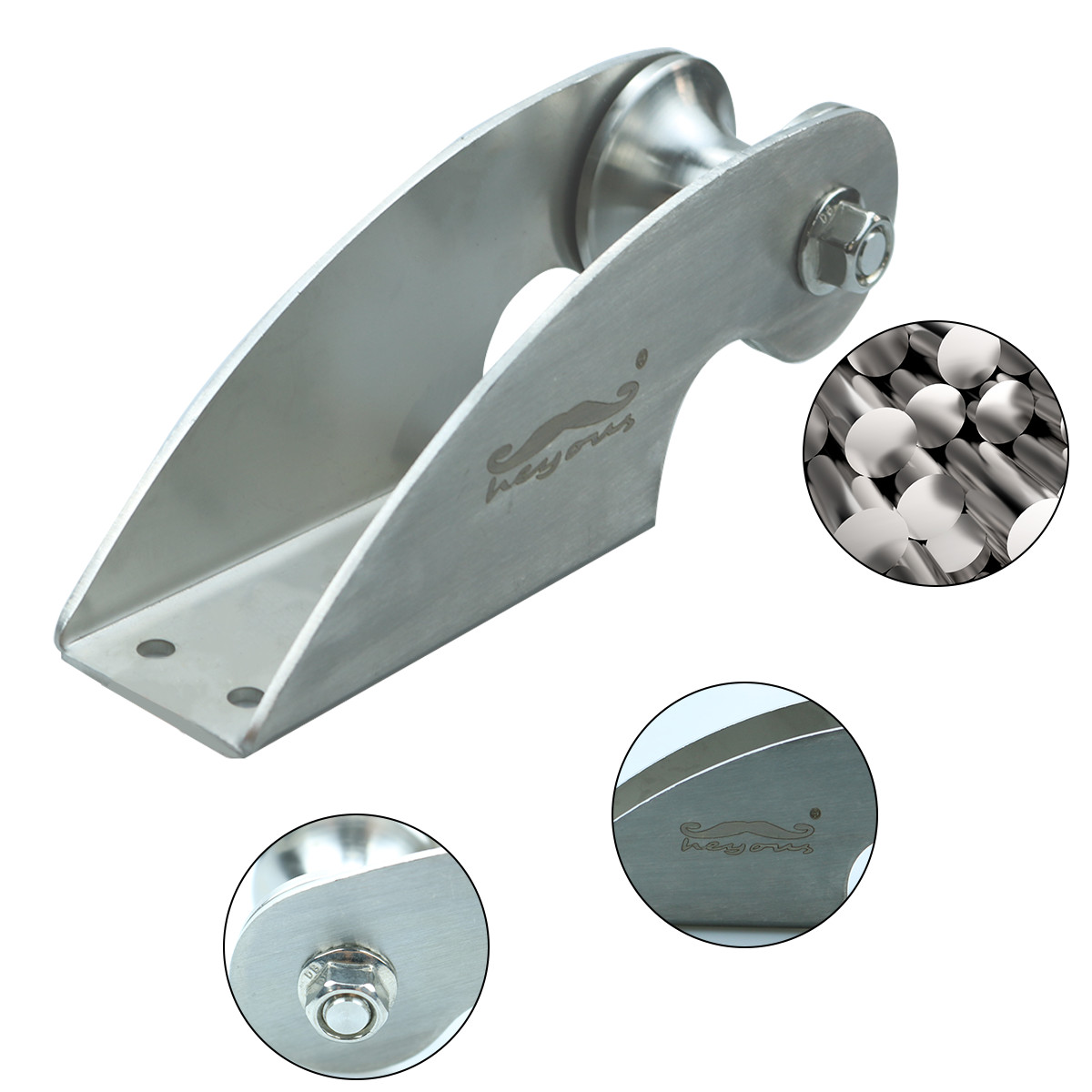 U Pulleys Steel Wire Rope Pulleys Metal Roller Pulleys Channel Steel Pulleys