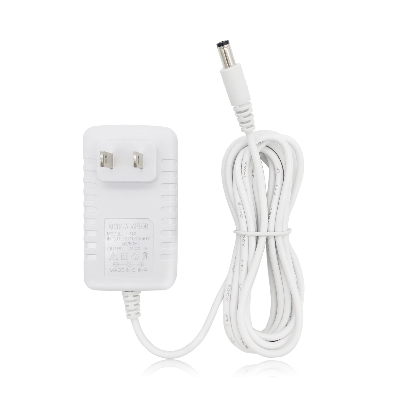 10 ft Power Cord Replacement for Baby Swings 6V AC DC Adapter Charger Cable