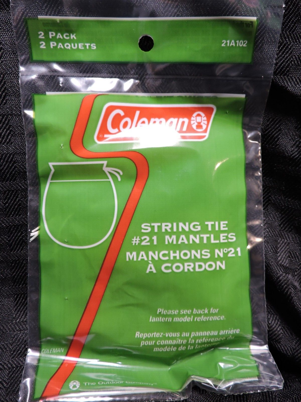 Coleman String Tie #21 Mantles (2) 2 packs - 4 total