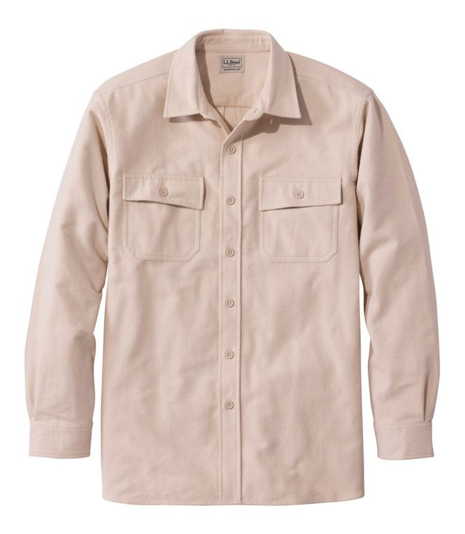 NWT llbean Men's Chamois Shirt, Traditional Fit